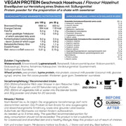 Vegan Protein Haselnuss