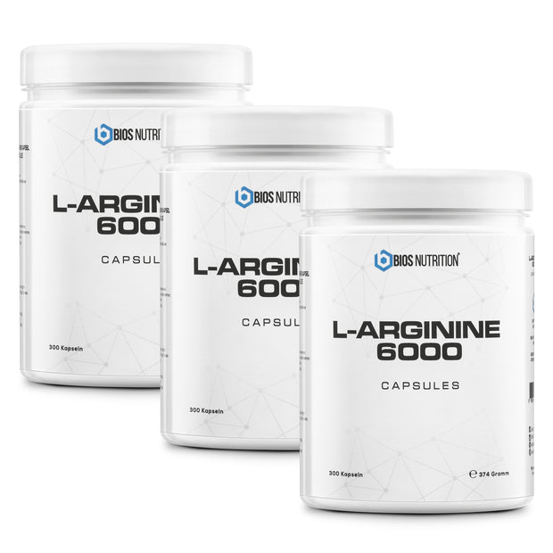 3x 300 L-Arginin Kapseln