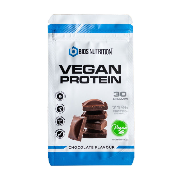 Veganes Proteinpulver Schokolade Bios Nutrition Mehrkomponenten Vegan Protein Pflanzlich