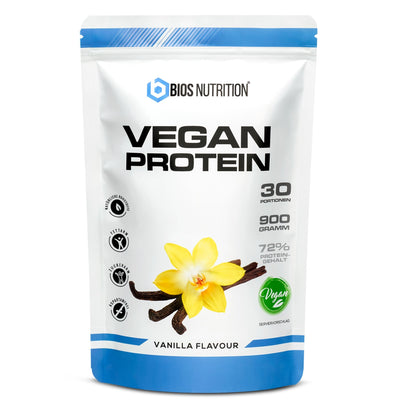 Veganes Proteinpulver Vanille Bios Nutrition Mehrkomponenten Vegan Protein Pflanzlich